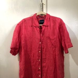 Tommy Bahama Linen button up shirt Size XL